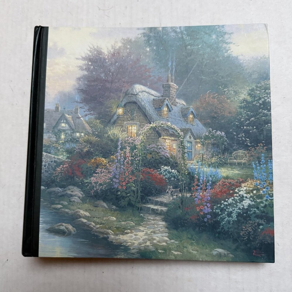 Thomas Kinkade Photo Album 2003 Lamplight Bridge 200 Count Album Hard Cover